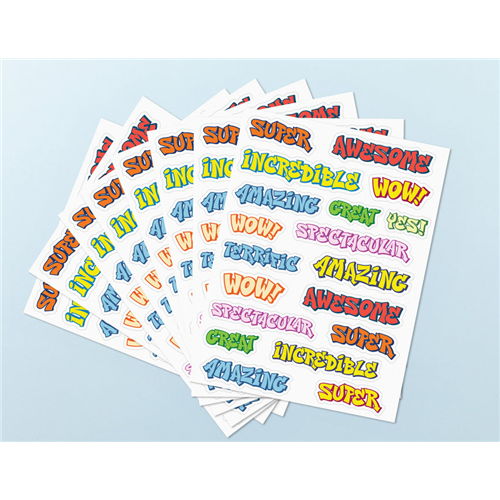 Graffiti Goals Merit Sticker Book 1